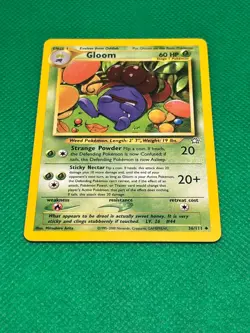 Pokemon Tcg Gloom 36/111 Neo Genesis Non Holo - Image 2