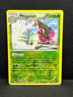 Pokemon Tcg Meganium 3/122 XY BREAKPoint Reverse Holo - Image 1