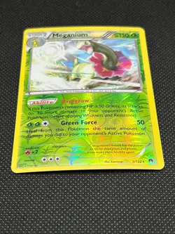 Pokemon Tcg Meganium 3/122 XY BREAKPoint Reverse Holo - Image 2
