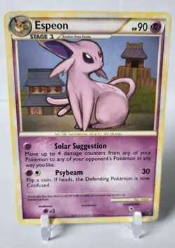 Pokemon TCG Espeon 2/90 2010 HGSS Undaunted Non Holo NM - Image 1