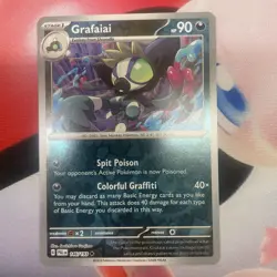 Paldea Evolved - Grafaiai - 146/193 - Reverse Holo - Pokemon NM - Image 1