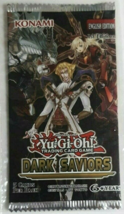 Yu-Gi-Oh! - Dark Saviors pack - 1'st Edition - FACT. Sealed - (9 c.) - Image 1