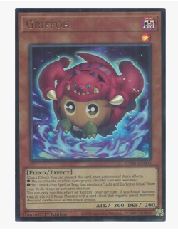 Griffoh - CORI-EN004 - Ultra Rare YuGiOh - Image 1