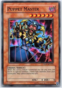 Puppet Master Unlimited Super Rare Crossroads of Chaos CSOC-EN090 LP - Image 1