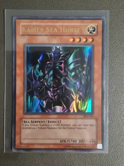 Yugioh - Kaiser Sea Horse SKE-015 Unlimited Super Rare NM - Image 1