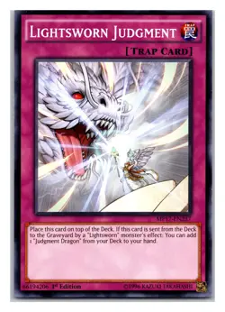 #mp17-EN237 Lightsworn Judgment - 1st Edition yugioh - Image 1