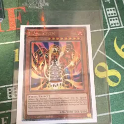 Yu-Gi-Oh! Lava Golem RA01-EN001 1st Edition Foil Quarter Century Secret Rare - Image 1