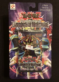YU-GI-OH! LABYRINTH OF NIGHTMARE Booster Blister Pack English Ed. Konami 1996 🔥 - Image 1