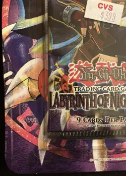 YU-GI-OH! LABYRINTH OF NIGHTMARE Booster Blister Pack English Ed. Konami 1996 🔥 - Image 4
