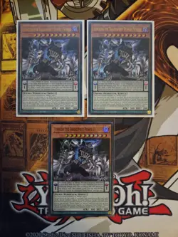 YUGIOH 3X JUNOLDO THE SHADESPIRIT POWER PATRON BLZD-EN013 ULTRA 1ST ED NM - Image 1