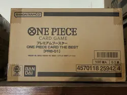Japanese PRB-01 One Piece Card Game The Best Booster Box Case Sealed US SELLER - Image 1