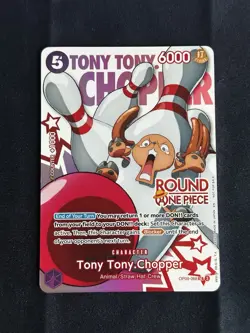 Tony Tony. Chopper (ENGLISH) - One Piece x Round 1 Promo Card - Image 1