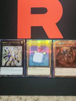 Yugioh Quarter Century Stampede 1st Edition - Lot of 3 Prism Cards - Image 1