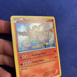 Pokemon TCG Reshiram 17/116 Holo Rare Black White Plasma Freeze Card - NM - Image 2