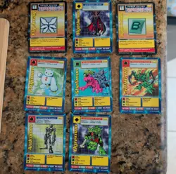 Bandai Digimon TCG ALL 1st EDITION 1999 Card Lot Of 60! RARE FIND! Dont Miss Out - Image 1