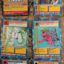 Bandai Digimon TCG ALL 1st EDITION 1999 Card Lot Of 60! RARE FIND! Dont Miss Out - Image 3