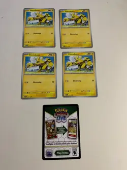 ELECTABUZZ 068/182 Pokemon Destined Rivals NM Unplayed + Code Card - Image 1