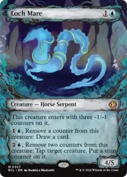 Loch Mare (Showcase) -Foil Near Mint MTG Lorwyn Eclipsed - Image 1