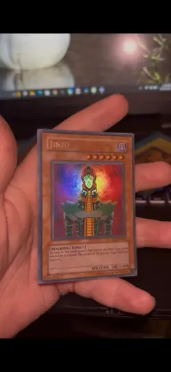 Yugioh Jinzo DB1-EN067 Dark Beginning 1 Unlimited - Near Mint - Image 1