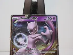 Pokemon Mewtwo GX Shining Legends Ultra Rare Full Art Holo Card 39/73 190HP - Image 2