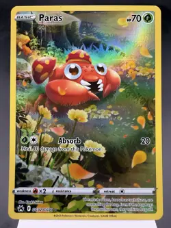 Paras GG32/GG70 - Holo Rare - Crown Zenith Pokemon Card NM - Image 1