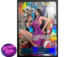 Boa Hancock OP07-051 Comic Parallel Manga ONE PIECE Card Japanese from Japan - Image 1