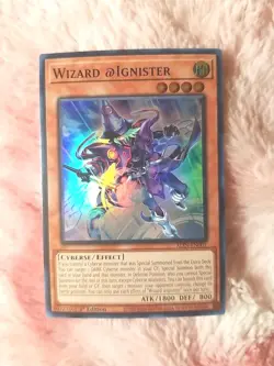 (2) Yu-gi-oh! Wizard @Ignister ALIN-EN001 Alliance Insight 1st Edition Card TCG - Image 2