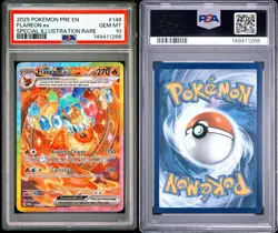 Pokemon TCG Prismatic Evolutions Flareon EX Card 146/131 Sir PSA 10 - Image 2
