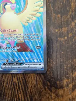 Pidgeot ex 217/197 SV Obsidian Flames Ultra Rare Pokemon Card - Near Mint - Image 5
