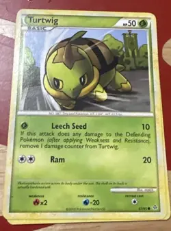 Turtwig 67/95 Unleashed Common Pokemon Card - Image 1