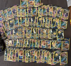 96 Packs Pokemon TEAM UP Booster Box 3-Card Dollar Tree Packs - Image 5