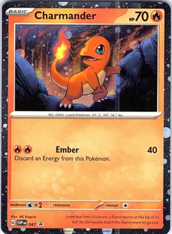 Charmander - (Cosmos Holo) Holo Promo SV: Scarlet & Violet Promo Cards 047 NM - Image 1