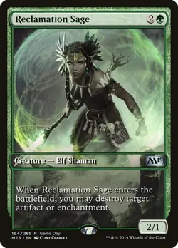 Reclamation Sage - Promo Magic 2015 LP MTG - Image 1