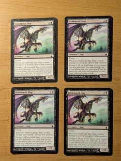Mtg Stinkweed Imp X4 Lightly Played - Image 1