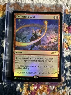 Deflecting Swat #1552 (LP) Secret Lair Drop SLD Magic MTG - Image 1