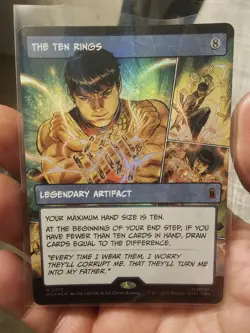 The Ten Rings (Borderless) Marvel Super Heroes Foil - Image 1