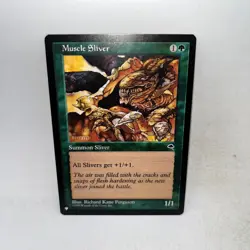 Muscle Sliver Common The List Reprints Magic: The Gathering Lightly Played - Image 1