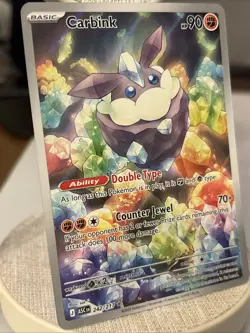 Pokemon TCG Carbink IR 242/217, Ascended Heroes, NM Fast Shipping - Image 2