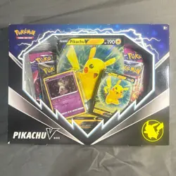 Pokemon TCG Pikachu V Box Sealed Booster Promo Jumbo Card 2022 English - Image 1
