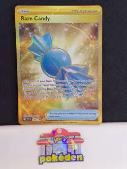 Rare Candy 256/198 Sv01: Scarlet & Violet Base Set Holo Pokemon TCG NM - Image 1