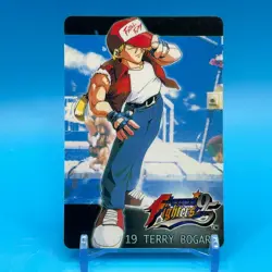Terry Bogard THE KING OF FIGHTERS TCG Game Retoro Trading Card 1995 Japan #19 - Image 1