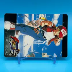 Terry Bogard THE KING OF FIGHTERS TCG Game Retoro Trading Card 1995 Japan #19 - Image 2