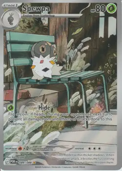 Spewpa 089/088 Holo Illustration Rare Perfect Order Pokemon Near Mint - Image 1