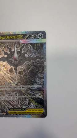 Pokemon Mega Darkrai ex 116/084 NM English Me05: Pitch Black Holo - Image 2