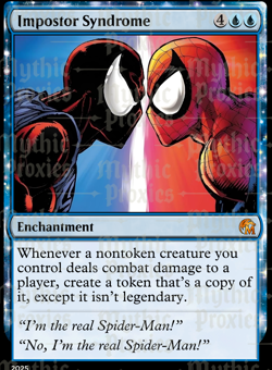 Impostor Syndrome High Quality Custom Altered Art Playtest Proxy Card - Image 1