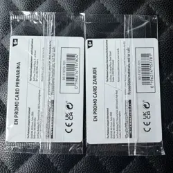 Pokemon Pitch Black Release Promos: Zarude (GameStop) & Primarina (B&N) *Sealed* - Image 2