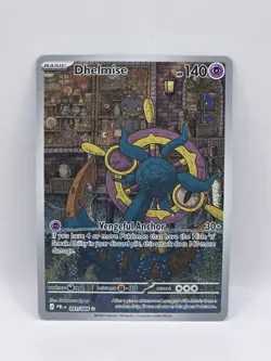 Pokemon TCG Dhelmise 091/084 Pitch Black Illustration Rare - Image 1