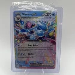 Prismatic Evolutions Sealed Glaceon EX 026/131 Stamped Promo Pokemon TCG - Image 1