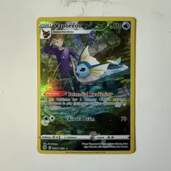 Pokemon Vaporeon TG02/TG30 Brilliant Stars Trainer Gallery Ultra Rare Holo 110 - Image 1