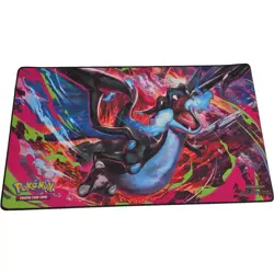 Mega Charizard X Ex UPC Playmat Gaming Pad Mouse Pad Pokemon TCG Exclusive - Image 1